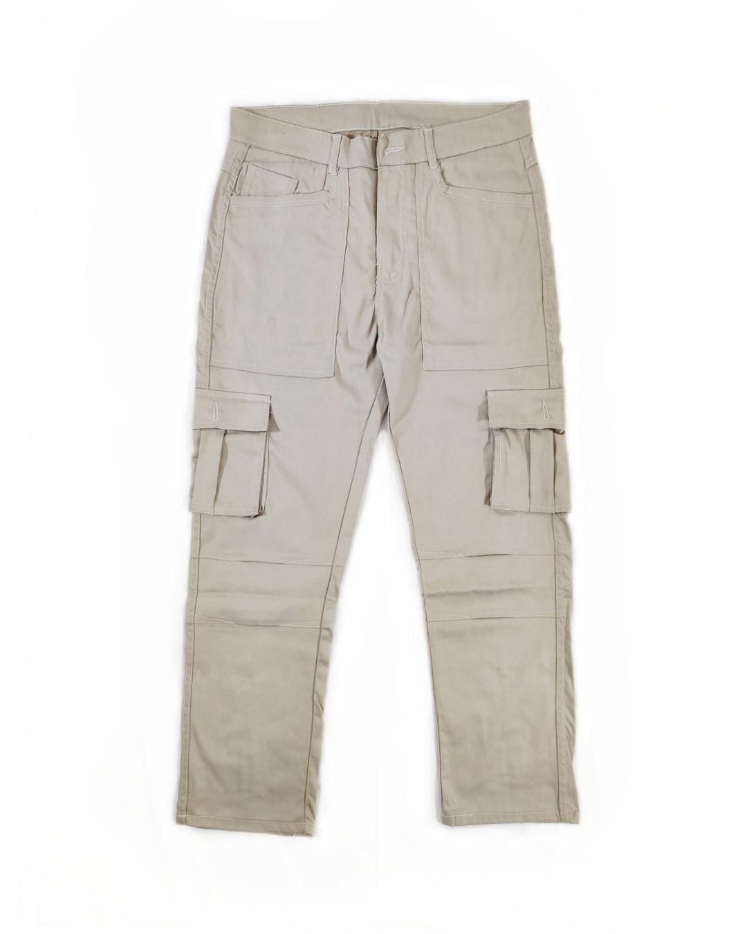Straight Fit Cotton Cargo Trouser - RAXONS PK
