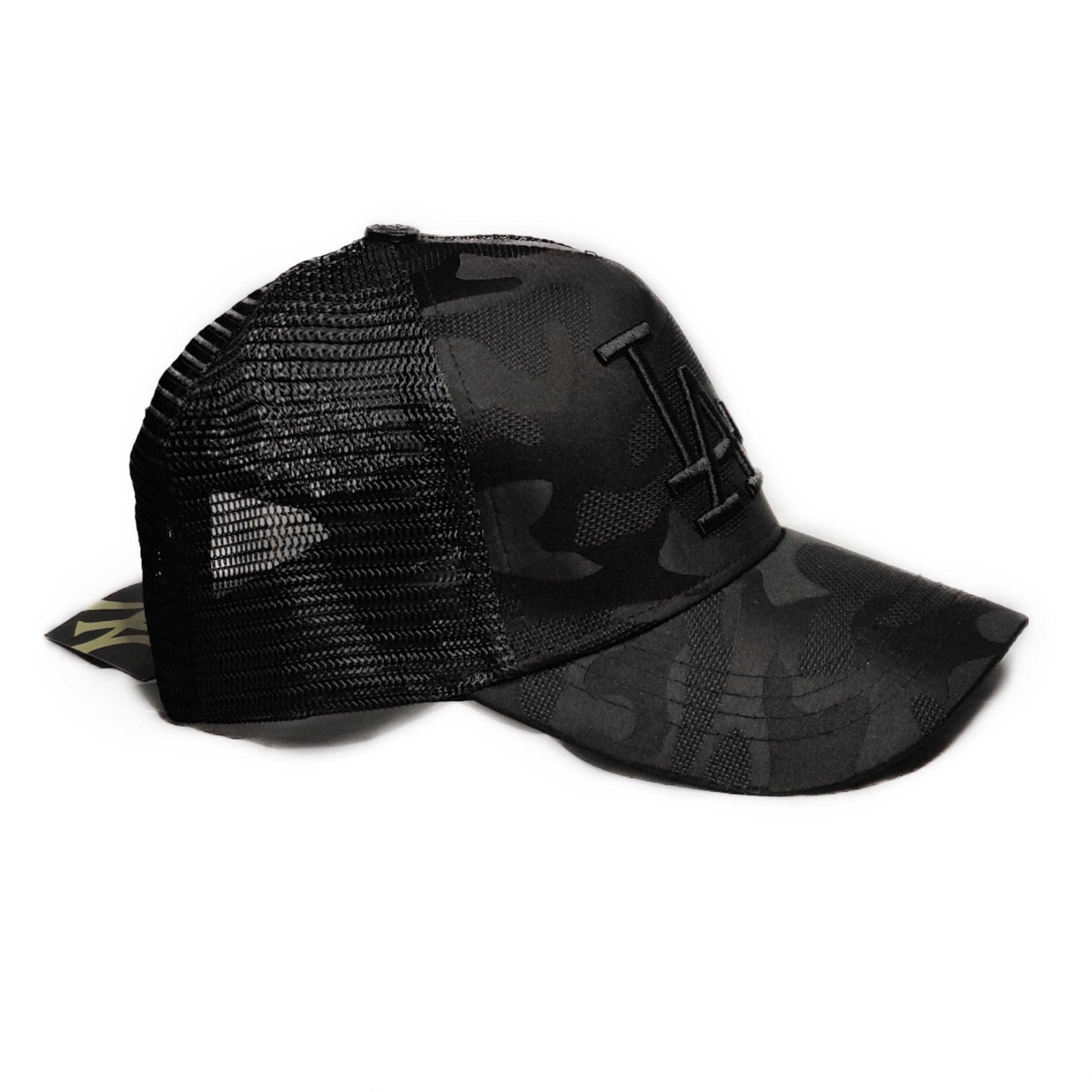 LA Black Camou Trucker cap - RAXONS PK