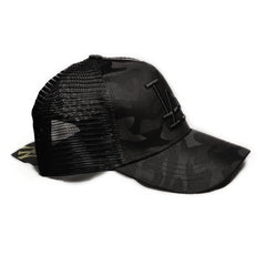 LA Black Camou Trucker cap - RAXONS PK